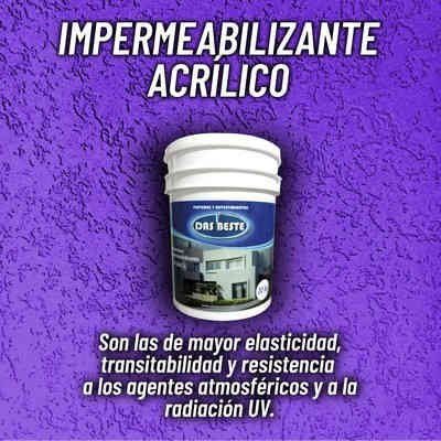 Impermeabilizante acrílico - Pinturas y revestimientos Das Beste